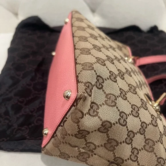 Gucci Monogram Mini Eclipse Pink - Picture 9 of 13